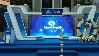 Listing Ceremony of Mankind Pharma  Limited