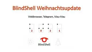 BlindShell Weihnachtsupdate 2020