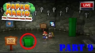 Nintendo Direct Reaction / 100 trials without danger mario? - Part 9 - Paper Mario - Itsamii live