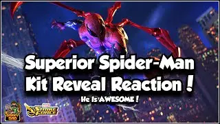 Превосходная реакция на набор Человека-паука! | Он чинит Астрал 6! | Marvel Strike Force | MSF