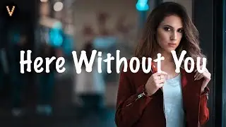 Lutez - Here Without You (Lyrics / Lyric Video) feat. Kaylee Grace