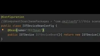 Spring Framework: Configurating Beans with Annotations vs XML (annotations) (Skillsoft)