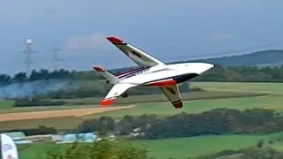 RC Turbine Jet Aerobatics Futura Demo flight Presentation , JetPower Messe 2014 *HD*