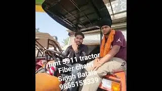 hmm 5911 tractor best fiber chatri Singh Batala  9855158339