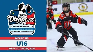 CRC 2024 Gold Medal Game - Dieppe UniPlex (U16) Team Alberta vs. Cyclones de Québec