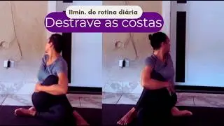YOGA PRA DOR NAS COSTAS, OMBROS E PESCOÇO| 11Min.