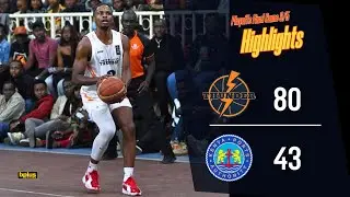 Nairobi City Thunder 80 - 43 KPA  | HIGHLIGHTS | Playoffs Final  Game 3/5