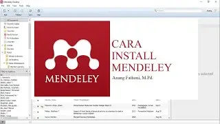 Cara Install dan Menghubungkan Mendeley Desktop (versi lama) ke Microsoft Word di Windows 10