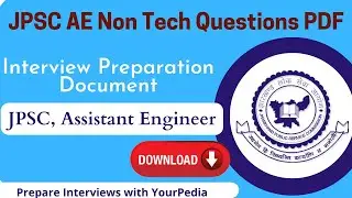 Non Tech Questions for JPSC AE Interview Preparation & Guidance | JPSC AE HR Interview Questions