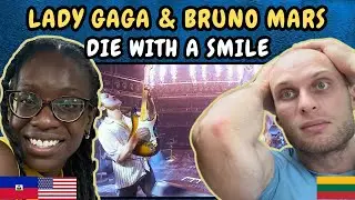 REACTION TO Lady Gaga, Bruno Mars - Die With A Smile (Live in Las Vegas) | FIRST TIME WATCING