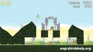 Angry Birds Level 2-15 - 3 Star Walkthrough
