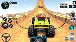 Monster Truck Mega Ramp Extreme Challenge Gameplay // Indian Stunt Gamer #1