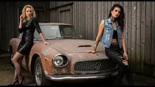 Silent Revival of a 1960s Italian Classic | Deep Metal Cleaning & Engine ASMR