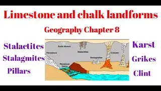 Geography Chapter 8 - Limestone and chalk landforms