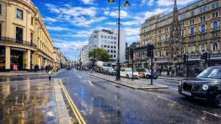 Raw ASMR London City | Walking Through Charing Cross London - Real Streets, Calm, No Talking. #asmr