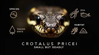 Crotalus pricei 🐍#snakelovers #reptiles #wildlife #snakevideos #snake #rattlesnake