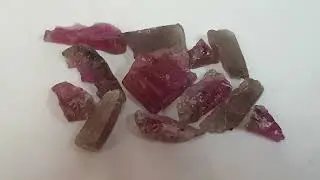 57 ct Ct Natural ~Unheated Pink Tourmaline Rough Lot