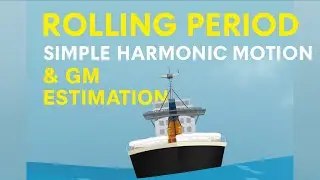 Rolling Period | Simple Harmonic Motion & GM Estimation | Mates exam, MMD Exam