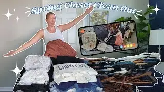 SPRING CLEANING *Closet Clean Out 2025*