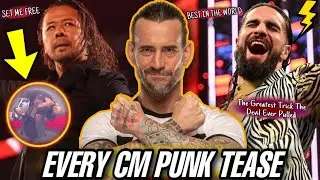 EVERY CM PUNK TEASE BY WWE