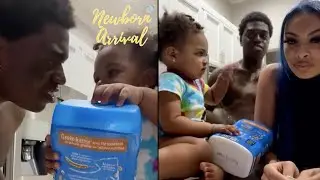 Kodak Black & Maranda Johnson's Daughter Yuri Gets Spicy With Daddy! 😡