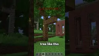 How To Make A Tree Swing In Minecraft! 🌳