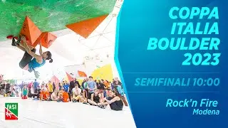 Coppa Italia Boulder 2023 - 3&deg; prova - Rock'n Fire Modena - SEMIFINALI