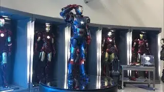 Iron Patriot Threezero DLX 1/10 Scale vs ZD War Machine