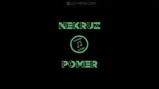 Lidush Habib - Pomer (cover by Nekruz) / LYRICS VIDEO / Pomere Sozen