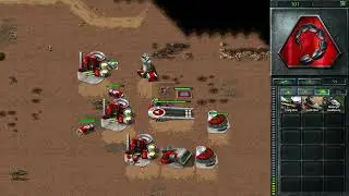 C&C Command & Conquer Tiberian Dawn Remastered PL Gameplay Misja 5 NOD Uziemienie HARD