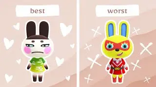 Ranking All 21 Rabbit Villagers in Animal Crossing New Horizons