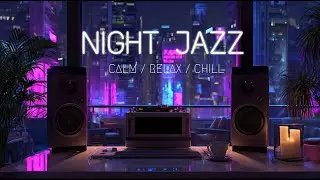 Blue Velvet Jazz 💙 Smooth Instrumental Music for Relaxing Nights