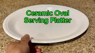 Oval Serving Platter by Fiesta
