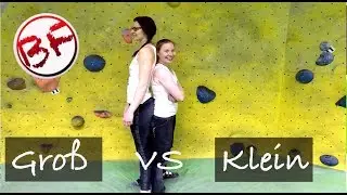Groß oder klein! Was ist fürs Bouldern vorteilhaft?