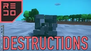All Structure Destruction Physics In REDO [UNITY GAME DEVELOPMENT]