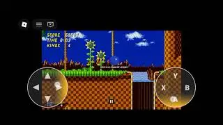 Deus usando o modo criativo do jogo do Sonic