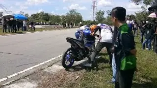 Motoprix bangkinang kelas expert MP1 #motoprix #roadrace #mxking #sonic150r  #supragtr150