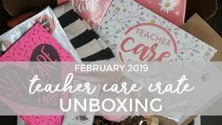Teacher Care Crate Unboxing | High School Teacher