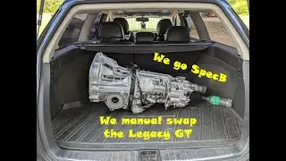 Subaru Legacy GT 6-speed Manual Swap Adventure