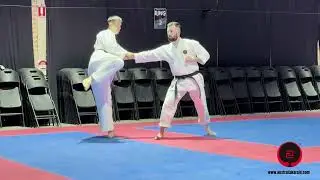 Yakusoku Kumite & Kakie - Sensei David Lambert - IOGKF