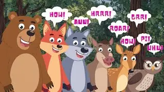 🎥 TUTUSTU VILLIEL&Auml;IMIIN METS&Auml;SS&Auml;! El&auml;inten &auml;&auml;net, el&auml;inten oppiminen lapsille |🐺🦌🦉