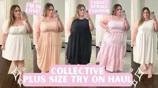 OMG THESE DRESSES *Plus Size Collective Try On Haul Target, Nordstrom, City Chic*