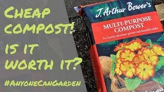 J Arthur Bower's Compost, whats in the bag? Is cheap compost worth it?