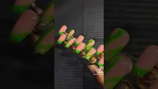 Short Green Nails ✨💚 (Subscribe for more)
