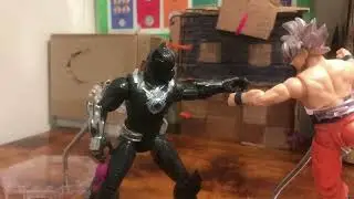 Mechstrike black panther vs son ultra instant goku