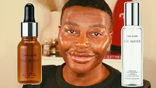MY SKINCARE SECRET! FAKE TAN DROPS FOR DARK SKIN! | ThePlasticBoy