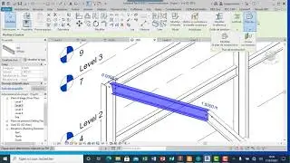 TUT0-REVIT: ETUDE DE L'OSSATURE D'UN HANGAR METALLIQUE