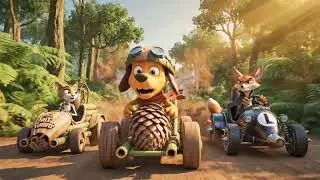 &ldquo;THE RACE ACROSS THE GREEN FOREST&rdquo;