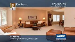 Paul Jansen presents 1445 Ridge West Drive Windsor, CO | coloradohomes.com