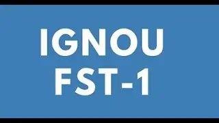 FST 1 - Unit 11